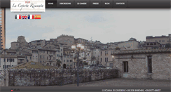 Desktop Screenshot of lacopertaricamata.it